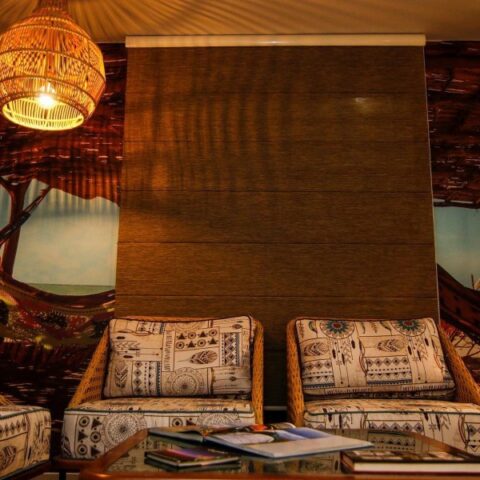 Living del hotel Tunebo